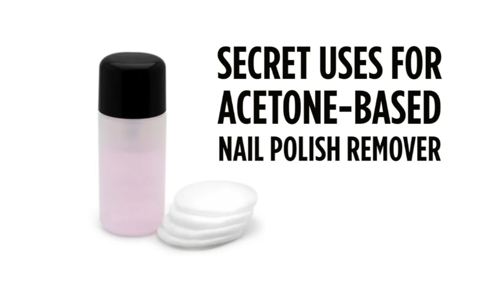 Lifehack Nail polish remover isn't just for cleaning your nails